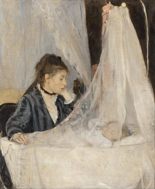 The Cradle - ein Bild der Impressionistin Berthe Morisot