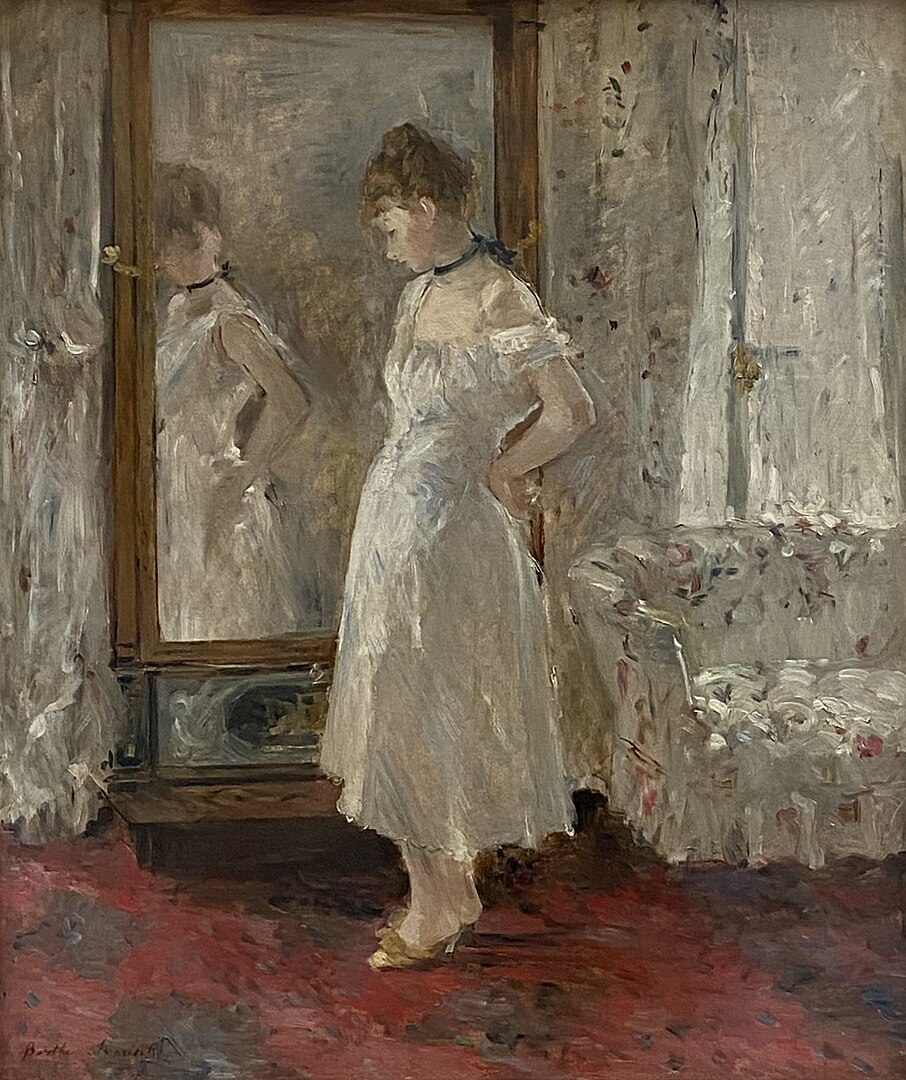 The Psyche Mirror - ein Bild der Impressionistin Berthe Morisot