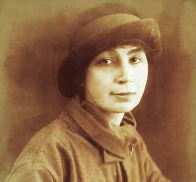 Foto von Natalja Gontscharowa, vor 1917