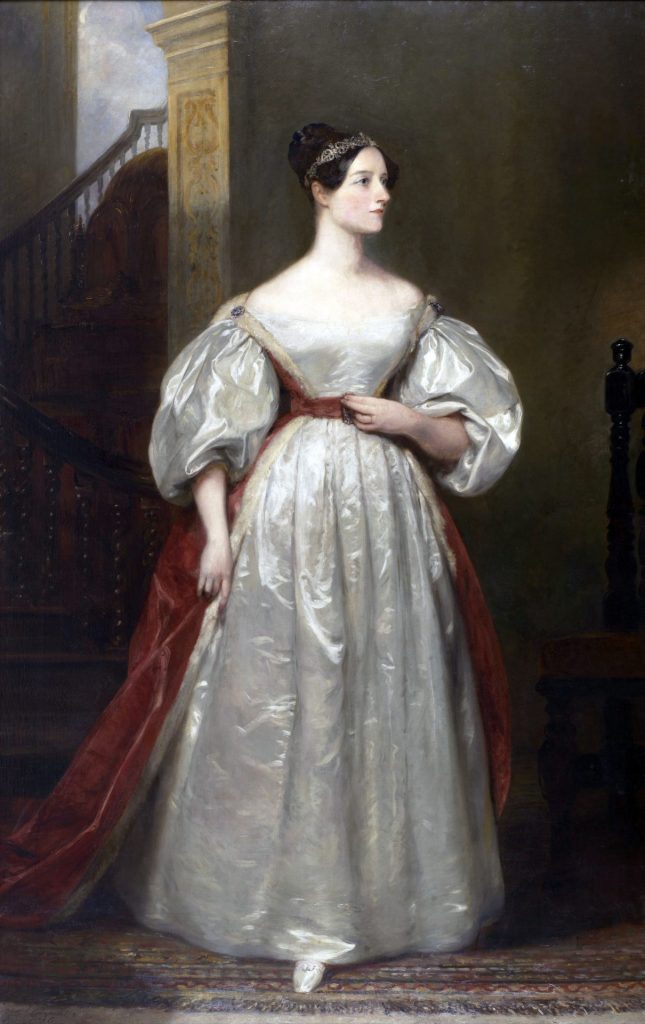 Ada Lovelace 1836, Gemälde von Margaret Sarah Carpenter (1793–1872)