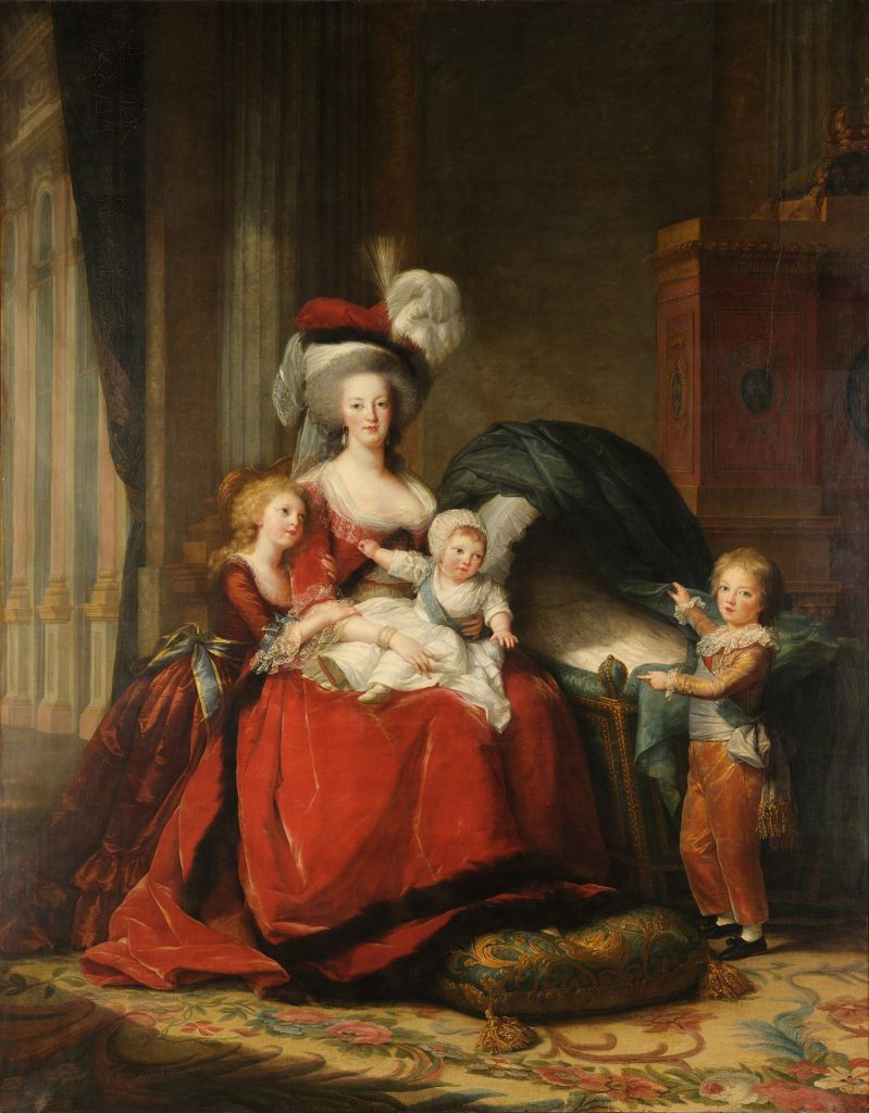 Élisabeth Vigée-Lebrun: Marie Antoinette und ihre Kinder, 1787