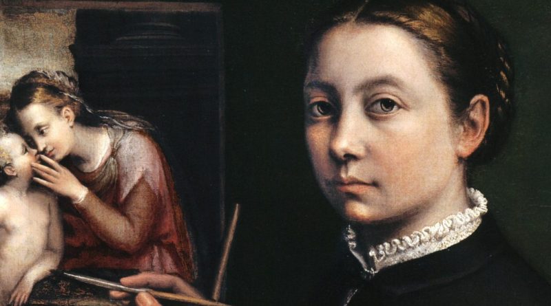 Sofonisba Anguissola: Selbstporträt, 1556–1557