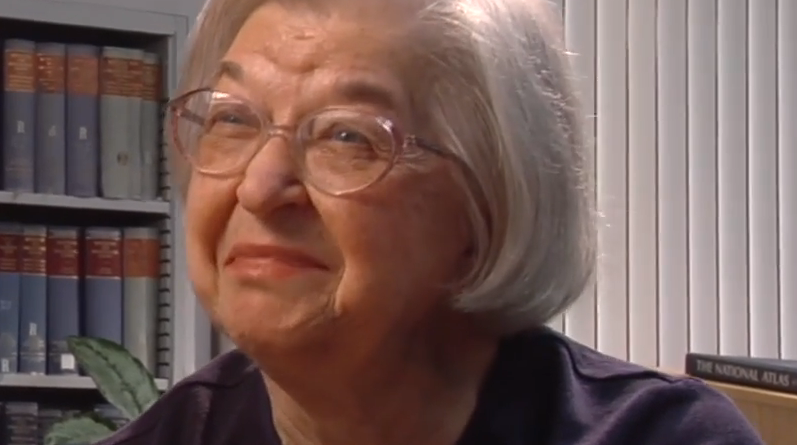 Stephanie Kwolek - Screenshot aus dem Video "Women in Chemistry"