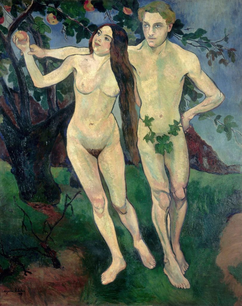 Suzanne Valadon: Adam and Eve, Selbstporträt mit ihrem jüngeren Liebhaber André Utter (1909)