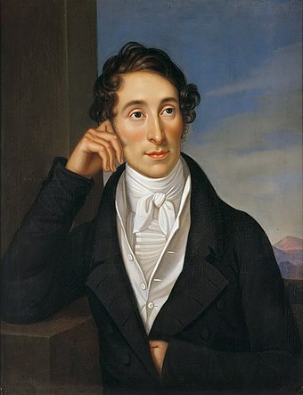 Caroline Bardua: Bildnis des Komponisten Carl Maria von Weber, 1821