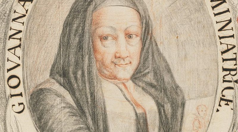 Giovanna Garzoni: Selbstporträt, um 1650