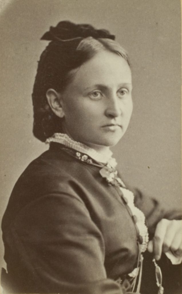 Porträt von Fanny Churberg, 1870