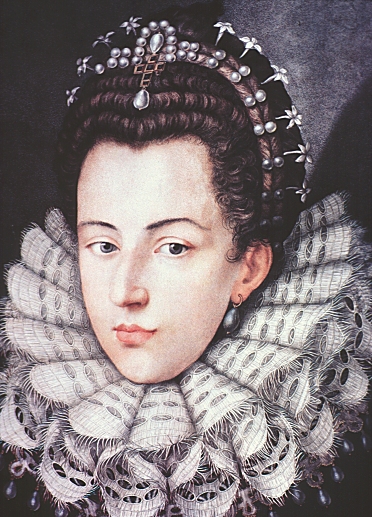 Giovanna Garzoni: Porträt ihrer Förderin Christina von Frankreich, 1635