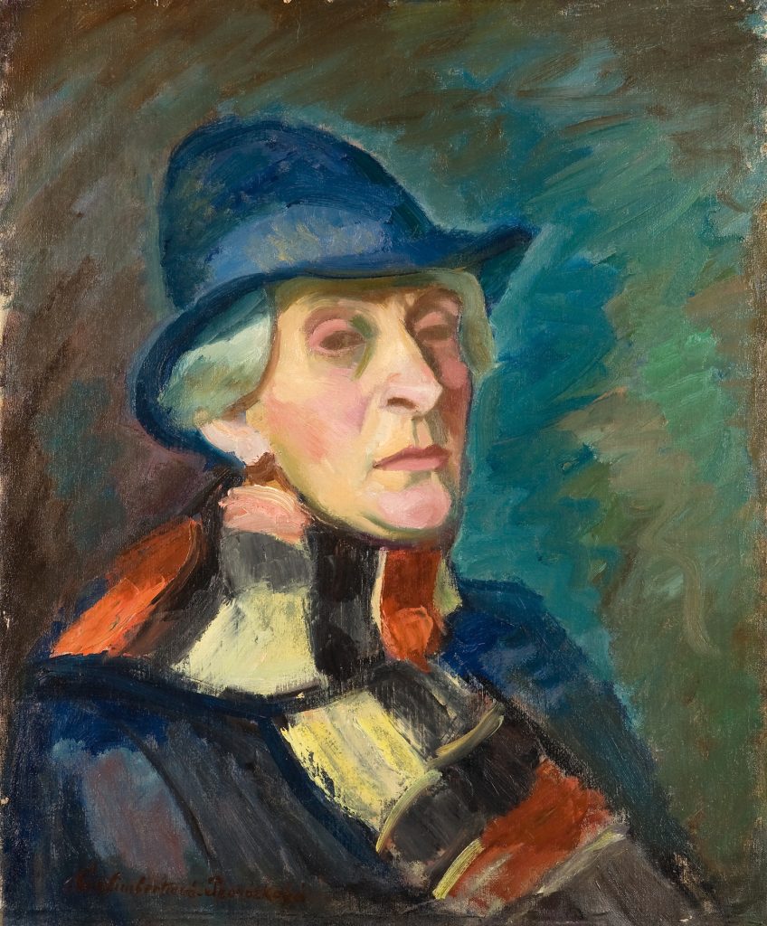 Marie Galimberti–Provázková: Selbstporträt (um 1940),