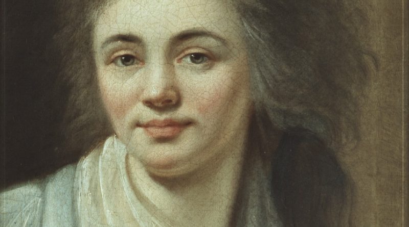 Selbstbildnis mit wehendem Haar, 1791