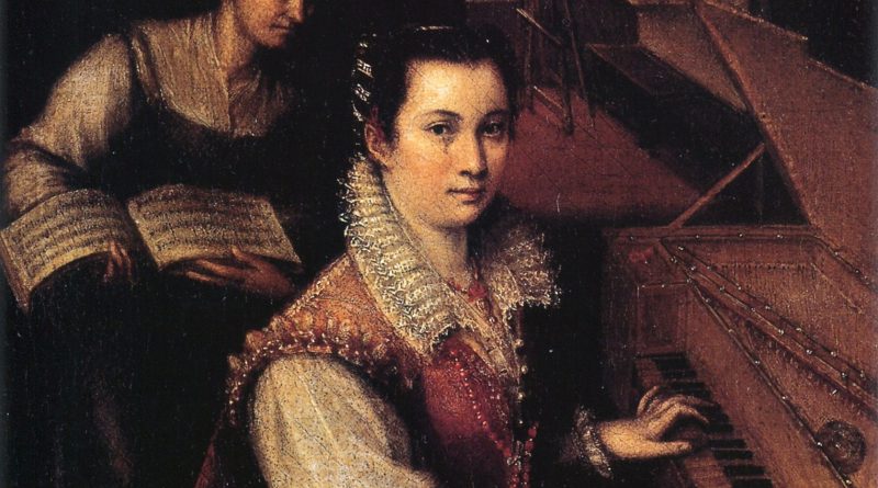 Lavinia Fontana: Selbstporträt am Spinett (1577)