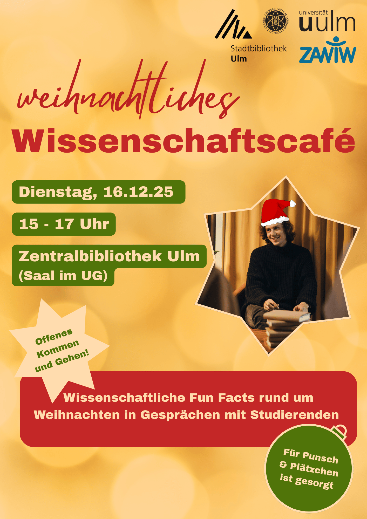 Plakat Wissenschaftscafé